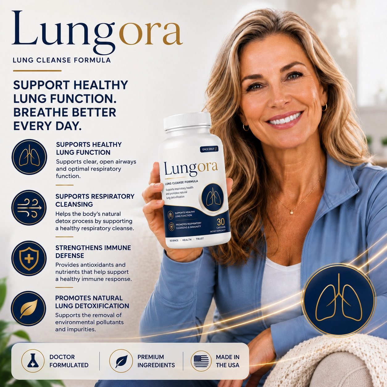 Lungora Daily Dietary Supplement